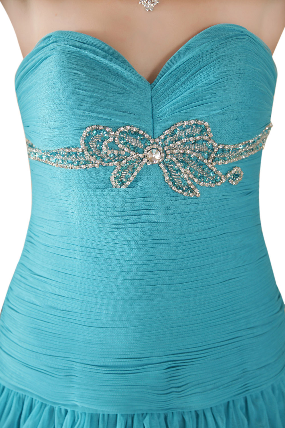 Princess Strapless Short/Mini Tulle Homecoming Dress - Thumbnail 7