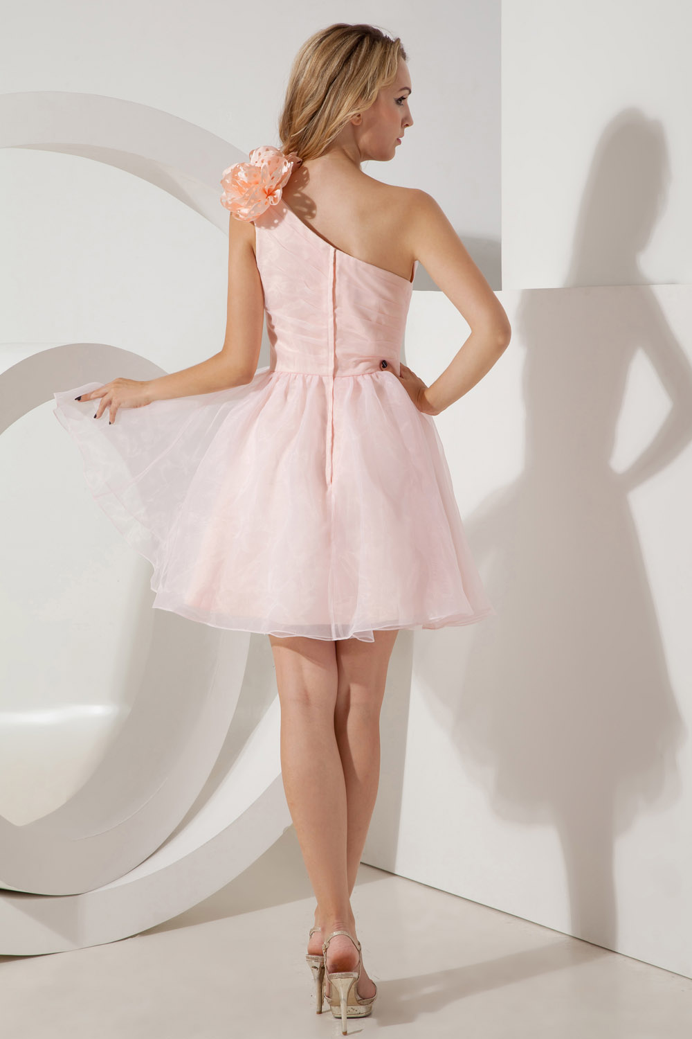Princess Sweetheart Short/Mini Tulle Homecoming Dress - Thumbnail 7