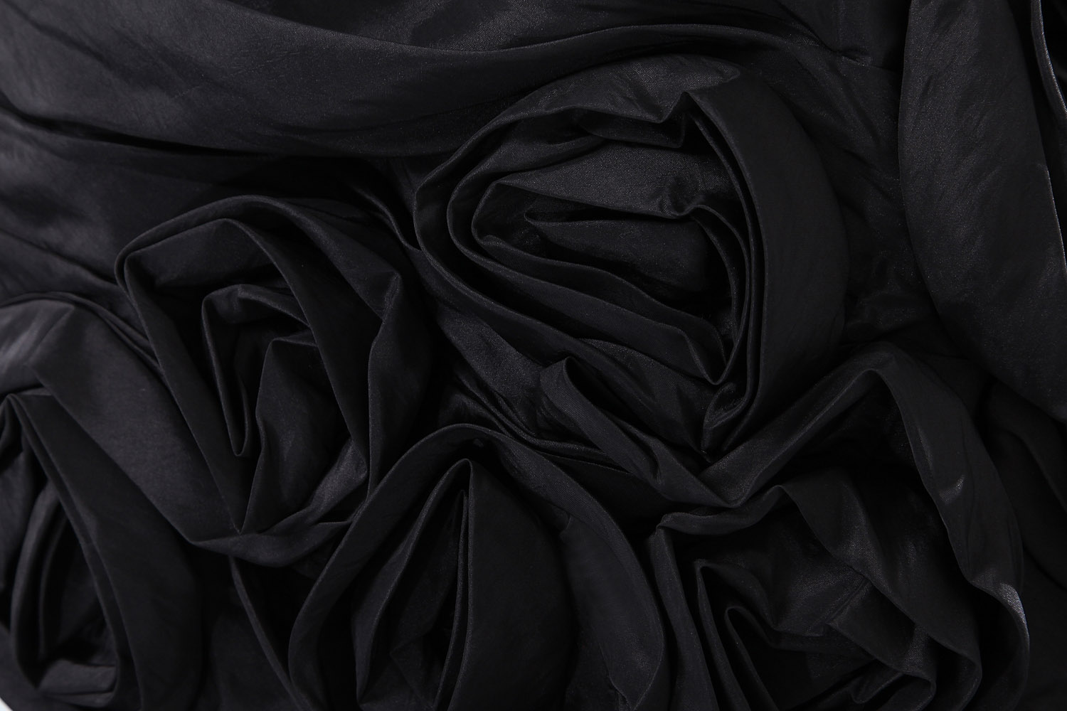 A-line One Shoulder Tea-length Taffeta Homecoming Dress - Thumbnail 6